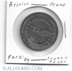 Image #1 of parking/transit token