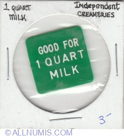 Image #1 of 1 quart milk