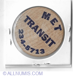 Image #2 of 1 transit token
