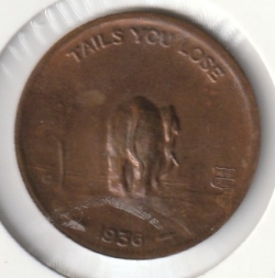 FDR Garner campaign lucky coin 1936