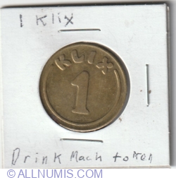 1 klix drink machine token