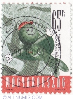 Image #2 of 65 Forints 1998 - Postas Balint
