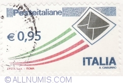 0,95 Euro 2014 - Italian Post