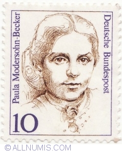 Image #2 of 10 Pfennig 1988 - Paula Modersohn - Becker