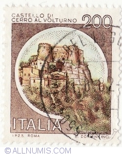 200 Lire 1980 - Castello di Cerro al Volturno