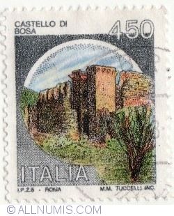 450 Lire 1980 - Castello di Bosa