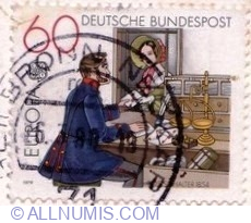 60 Pfennig 1979 -  Post Office counter