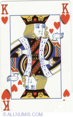 Image #1 of Playing cards - King of Hearts