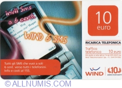 10 Euro - WIND 6 SMS (Aniversară)