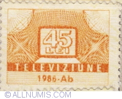 Image #2 of 45 Lei 1988 - Ab - Televiziune