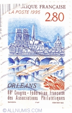 2.80 Francs 1995 - Philatelic Congress