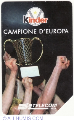 Image #1 of Kinder  Bologna - European champion (Euroleague basketball - 1998)