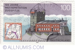 Image #1 of 100 Pfennig 2000 - Statia Meteo Zugspitze