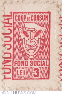 Image #2 of 3 Lei 1960 - Coop. of Consumption - Social Fund
