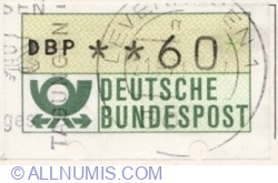 Image #2 of 60 Pfennig - DBP