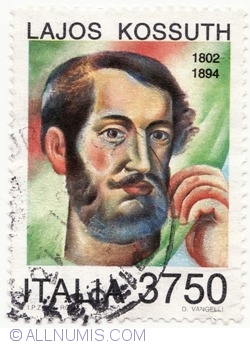 Image #2 of 3750 Lire 1994 - Lajos Kossuth (1802-1894)