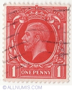 Image #2 of 1 Penny - Regele George V