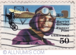 Image #1 of 50 Cents 1991 - Harriet Quimby (1884-1912)