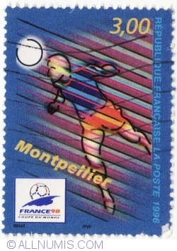Image #2 of 3.00 Francs 1996 - Montpellier