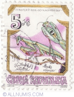 Image #2 of 5 Koruna 1995 - Mantis Religiosa