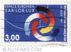 Image #1 of 3 Francs 1997 -  Espace Europeen