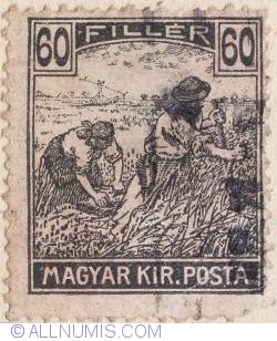 60 Filler 1916 - Secerători