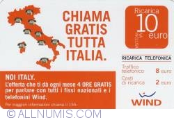 Image #1 of 10 Euro - CHIAMA GRATIS TUTTA  ITALIA