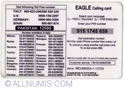Image #2 of EAGLE - International calling card - 5 €