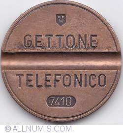 Gettone telefonico 7410 October ESM