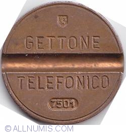 Image #1 of Gettone telefonico 7501 January ESM