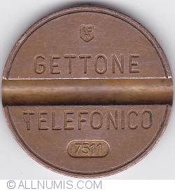 Gettone telefonico 7511 November ESM