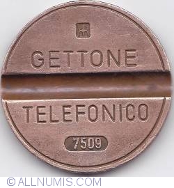 Gettone telefonico 7509 septembrie IPM