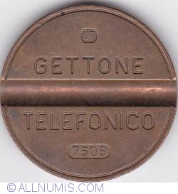 Gettone telefonico 7505 mai UT