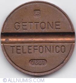 Gettone telefonico 7601 Ianuarie IPM