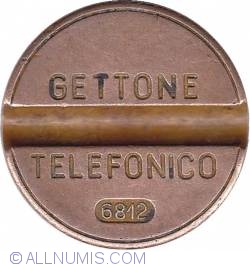 Image #1 of Gettone telefonico 6812 December