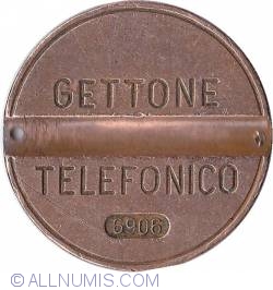 Gettone telefonico 6906 June