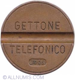 Gettone telefonico 7006 iunie