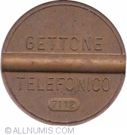 Image #2 of Gettone telefonico 7112 December
