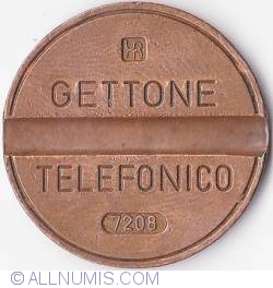 Gettone telefonico 7208 - August IPM