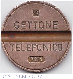 Gettone telefonico 7211 November IPM