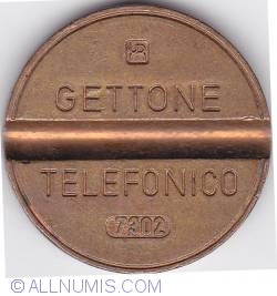 Gettone telefonico 7302 February IPM