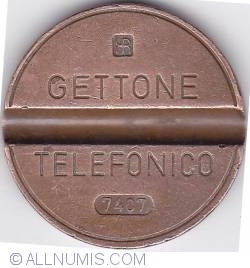 Image #1 of Gettone telefonico 7407 July IPM