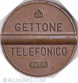 Gettone telefonico 7605 May CMM