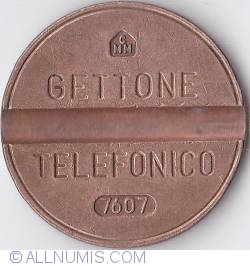 Gettone telefonico 7607 July CMM