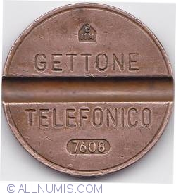 Gettone telefonico 7608 August CMM
