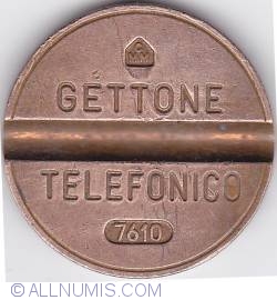 Gettone telefonico 7610 October CMM