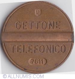 Gettone telefonico 7611 November ESM