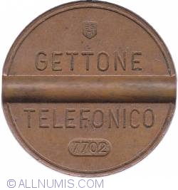 Gettone telefonico 7702 February ESM