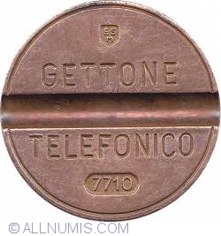 Gettone telefonico 7710 octombrie ESM