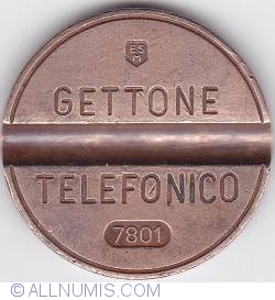 Gettone telefonico 7801 January ESM